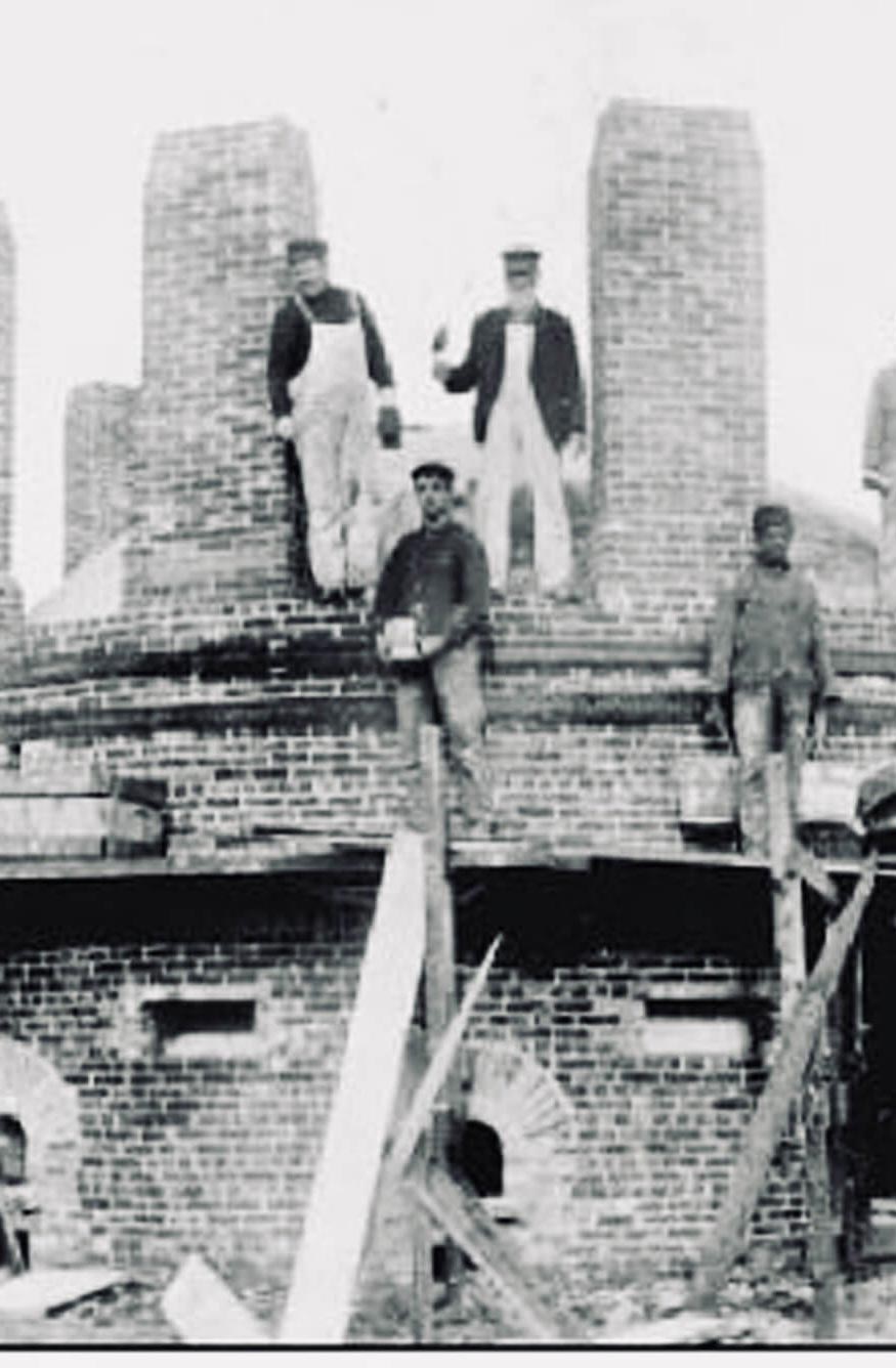 Celadon Terra Cotta Kiln 1889 tall