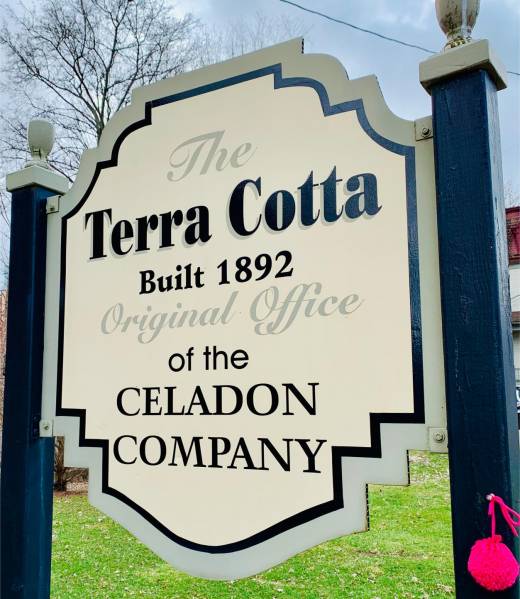 terra cotta signage